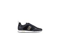 Carbon Trainers- male- Emporio Armani EA7- Sneakers- Black- 7 1/3 UK- Shoes 7 1/3 UK