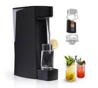 Carbon8 Sparkling Water Maker Machine in Black Carbon8 Black