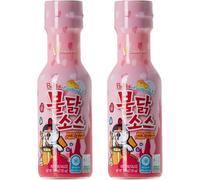 Carbonara Buldak Sauce 200g (Pack of 2) - Hot Chicken Flavour Noodles Sauce, Perfect for Cooking & Dipping