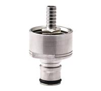 Carbonation Cap - Secure Soda Bottle Lock Cap | Duraible Barb Ball Lock Connector | Counter Pressure Bottle Filling Tool Ideal for Beer, Soda CO₂ Beverage Systems