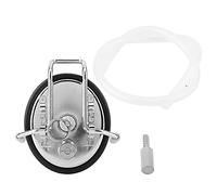 Carbonation Lid,Carbonation Keg Lid,Home Brew Keg Lid with 0.5 Micron Diffusion Stone,Beer Barrel Keg Cover for Homebrew Beer Kegging…