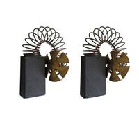 CarbonBr 2X Carbon Brushes - Use On Aeg Wsa 2000 Grinder (Size - 8 X 16 X 27/25.5)
