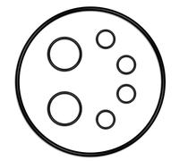 CarbonSplash O-Ring Seal Kit for FX5 FX6 Aquarium Filter Cartridge Replacement Set Compatible with A-20207, A-20210, A-20212 Rubber Gasket Rings Leakproof Durable Filter Sealing Kit