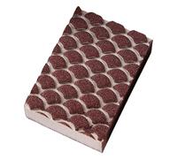 Carborundum Cleaning Sponges - 9.7x2.5x7cm Heavy Duty Pot Scrubber, Magic Emery Rust Removing Pad, Powerful Sanding Scouring Block | Effective Eraser Household Kitchen Bathroom Pans Sink BBQ Grill