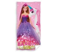 Carbotex Barbie & Unicorn BARB235001 Beach Towel Bath Towel Bath Towel 70 x 140 cm