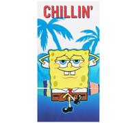 Carbotex Spongebob sponge head beach towel bath towel bath towel 70x140cm SBOB224002