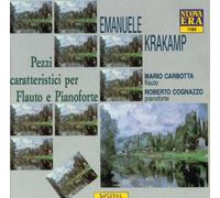 Carbotta,Mario - Emanuele Krakamp - Pezzi caratteristici per flauto e pianoforte. Stücke für Flöte und Piano