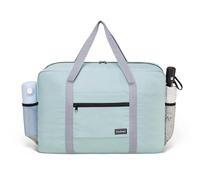 Carbrea Cabin Bag 40x20x25 for Ryanair Easyjet Airlines Underseat Foldable Travel Duffel Bag 25L Hand Luggage Bags Carry On Tote for Overnight Weekend Men and Women - Green