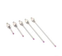Carbuncle Steel Head 2mm Micrometer Gauge Indicator Probe with M2 5 Thread for Accurate Measurements Using Dial and Lever Dial Test Indicators (Ruby40mm)