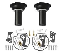 Carburateur 2 SET Carburetor Repair Kit For Virago XV535 1990-2001 XV 535 Plunger Diaphragm Carburetor Carb