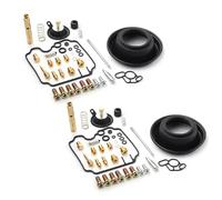 Carburateur 2 Sets Motorbike Carburetor Repair Kits Rebuild Parts For TDM850 1991 92 93 94 95 96 97 98 1999 Floating Valve Carb Carburetor Carb