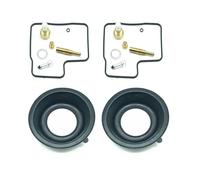 Carburateur Carb Rebuild Set Main Slow Jet For NTV650 NTV 650 Revere RC33 Diaphragm Membrane Carburetor Repair Kit Carburetor Carb(Main 130 Slow 38)