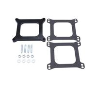Carburetor 1/2" Phenolic Carburetor Spacer R9139 Replacement 0.5" Square Bore Open Center Carb Fit For Holley 4150/4160 Carburetor Kit