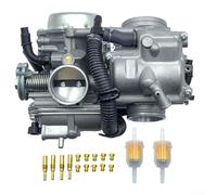 Carburetor 16100-For MBA-980 for VT750 1998-2003, Alloy Material, Silver, Direct Replacement Fitment with High Wear Resistance and For Easy