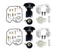 Carburetor 2X Motorcycle Carburetor Rebuild Kit For Ducati For Monster 750 For Dark 1999 Float Plunger Side Valve Included Engine Carburetor Set