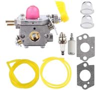 Carburetor 45180811 For Poulan BVM210VS SM210VS C1U-W45A Pro Leaf Blower Parts Fuel Line Filter Primer Bulb Kit Carburetor Carburetor Repair Kit(1Set)