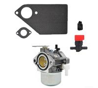 Carburetor, 5 Pieces for 13HP I/C Engine, Straight-through Switch Kit, Enhanced Fuel Efficiency, Sturdy Metal Build, Lawn Mower Repair
