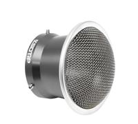 Carburetor 55 mm Velocity Stack Air Clean Filter Aluminium Alloy with SUS304 Mesh for PW 32-34 mm Carb Moped Pit Dirt Bike ATV Scooter (Titanium, 55 mm Short)