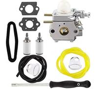 Carburetor 75306190 for String Trimmers, Compatible with For Craftsman, Complete 11 Piece Installation Package