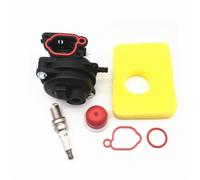 Carburetor 799583 593261 595656 Air Filter Spark Plug Bulb For Briggs Stratton 300E 450E 500E 550EX 500 125cc 140ccc Lawn Mower Carburetor(Yellow)