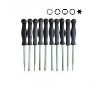 Carburetor Adjustment Tool For 2 Cycle Small Engine Trimmer Chainsaw Leaf Blower Precise Tuning Ergonomic Handle Pocket-Sized Fits For POULAN(10-Pcs)