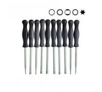 Carburetor Adjustment Tool Kit for 2 Cycle Engine Trimmer Blower - Tuning Screwdriver Set Includes Pac for Double D Hex for Homelite Repair 155mm Black(10-Pcs)
