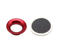 Carburetor Air Cleaner Cup for PWK30 34mm Models with Alloy Shell and Internal Mesh Layer for Optimal Air Intake Control (55mm red)