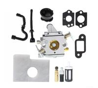 Carburetor Air Filter Tune Up Kit For MS170 MS180 017 018 Chainsaw Steel Replacement Fits OEM 1130-120-0603 C1Q-S57B Improves Efficiency for Easy Installation Long-Lasting Performance 1 Set