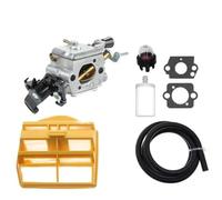 Carburetor Air Fuel Filter Set For 445 450 445E 450E For JONSERED CS2245S 506450401 Chainsaw For ZAMA C1M-EL37B 506450401 Carburettor Carb(B)