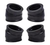 Carburetor Air Inlet Intake Interface Adapter Joint Glue Compatible With CB750C CB750F Super Esporte CB750K Quatro 1979-82 CB 750(4pc)