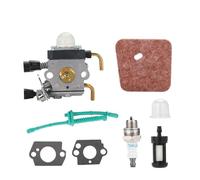 Carburetor Assembly Carburetor Kit For For FS55 FS55R FS55RC KM55 HL45KM55R FS38 String Trimmer Weed Eater With Air Filter Line Gasket Carb(1 set B)