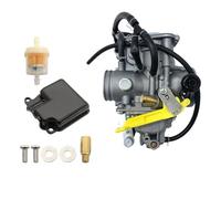 Carburetor Assembly Compatible For Honda Sportrax TRX400EX 2X4 1999-2008 ATV, TRX400X 2X4 2009-2015 TRX 400 Replaces 16100-HN1-A43