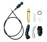 Carburetor Assembly Complete Throttle Cable Plunger Kit With Gold Plunger Black Cable Assembly Coiled Sp O Seal Elbow Hose Curved Tube Connector For TRX450 Manager 450 ES Suitable For Maintenance