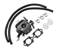 Carburetor Assembly for Wacker BS50-2, BS50-2i, BS60-2i, BS70-2i Plate Compactor, Replaces HDA242 & HDA252, Complete Kit with for primer Bulb, Gaskets, Fuel Line and Clips
