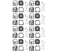 Carburetor Assembly Lawn Mower Carburetor Repair Kit Fit For FS160 FS180 FS220 FR220 FS280 FS290 For RB-13 For Chainsaw For FS FR 160 180 220 280 290(8 SET)