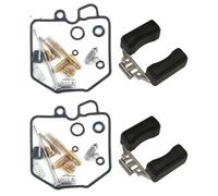 Carburetor Assembly Motorcycle Carburetor Card Repair Kit With Floats Gasket Needle Valve For CX500 For CX500C For CX500D For CX 500C 500D For 500 C D Custom(2 SET)