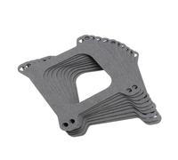 Carburetor Base Gaskets for Holley Edelbrock, and for SBC BBC 265 283 307 327 350 383 400 402 Engines (Pack of 10)