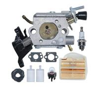 Carburetor Carb C1M-EL37B W Air Filter Line Kit Fit For 445 445E 450 450E Chainsaw Replace 506 45 04-01