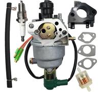 Carburetor Carb Compatible with Kingcraft 291CC 10HP 1705 1705-11 1705-12 5000 5500 Watt Generator with Gaskets ＆ Fuel Hose