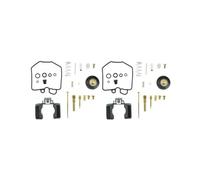 Carburetor Carb For CM400A CM400T 1978 1979 1980 2 Set X Carburetor Rebuild Repair Kit & Carb Float