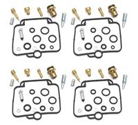 Carburetor Carb For GSX-R1100W GSX-R 1100W GU75C 1993 1994 1995 1996 1997 Motorcycles Carburetor Repair Kit Floating Needle Gasket(4 Sets B)