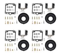 Carburetor Carb For J1200 FJ 1200 1988 1989 1990 1991 1992 4set X Carburetor Carb Rebuild Repair Kit & Float