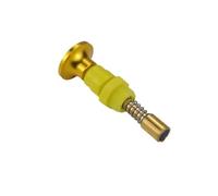Carburetor Carb For Keihin PE For PWK ATV Motorcycle Carburetor Manual Choke Starter Plunger Switch Idle Speed Adjusting Screw Engine Parts(Yellow)