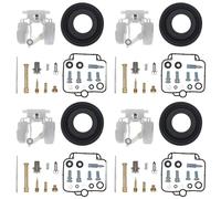 Carburetor Carb For Suzuki For Bandit 400 For GSF400 GK75A 1991 1992 1993 4 Set X Carburetor Carb Rebuild Repair Kit & Float