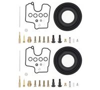 Carburetor Carb For Suzuki SV650 SV650S SV 1999 2000 2001 2002 2 Sets Carburetor Gaskets Jets Rebuild Repair Kit