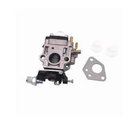 Carburetor Carb Kit For Brushcutter For 43cc 49cc 52cc Brush Cutter With Seal Hose Spark Plug Petrol Filter For Engine 40-5 44-5(Yellow)