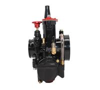 Carburetor Carb Motorcycle Flat Curtain Carburetor For Mikuni Carburetor PWK 21 24 26 28 30 32 34mm Power Jet Dirt Bike Motocross Modified Parts(26mm)