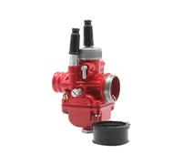 Carburetor Carb Racing 17mm 19mm 21mm For Dellorto PHBG DS Black Carburetor Carb For DIO For JOG 50cc 90cc For BWS100(17mm red)
