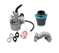 Carburetor Carb Universal Carburetor PZ19 19mm With Air Filter For 50 70 90 110 125cc ATV Quad 4 Wheeler Dirt Bike Motorbike Engine Parts(Big suit)