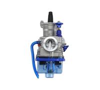 Carburetor Carb Universal Racing Carburetor With Power Jet For KEIHIN For KOSO For OKO For PWK 24 26 28 30 32 34mm Blue Bowl 2T 4T Scooter ATV Dirt Bike Engine Parts(34MM)